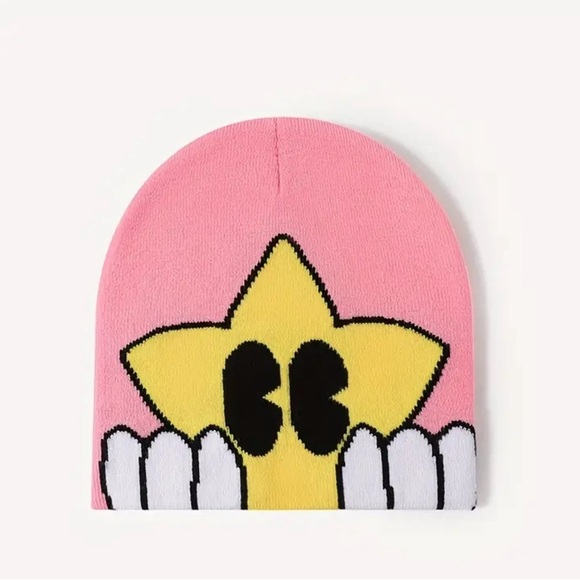 American Apparel Other - Pink Star Beanie NWT